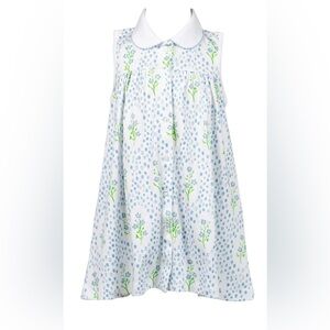 Proper Peony Girls Blue Forget Me Not Sleeveless Dress
